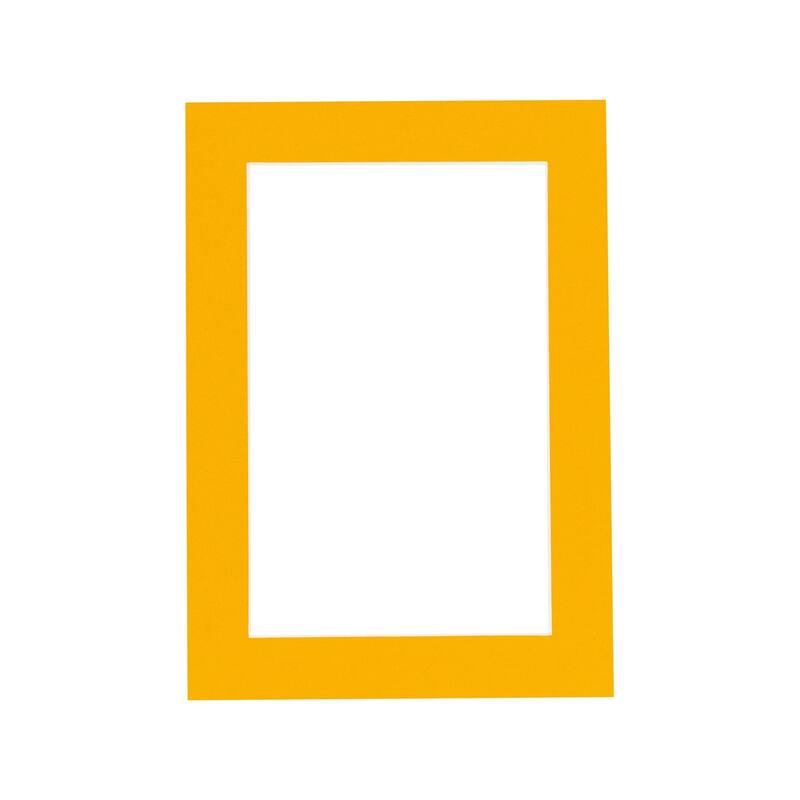 Pack of TEN 15x30 Mats Bevel Cut for 10x24 Photos - Acid Free Golden Orange Precut Matboards For Pictures, Photos, Framing