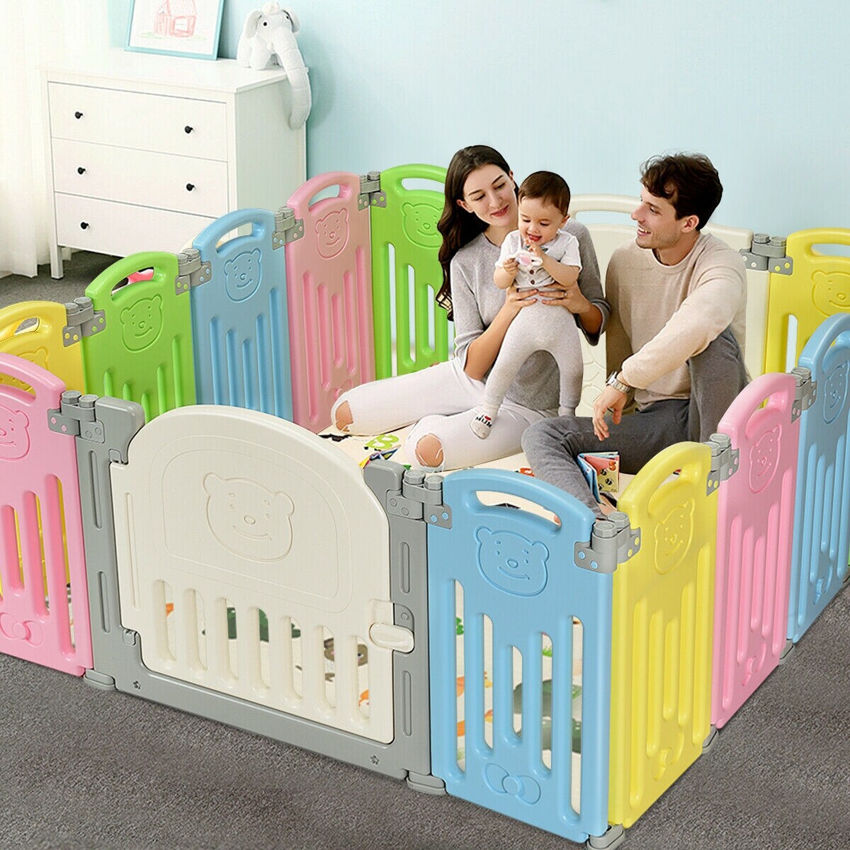 foldable baby play yard