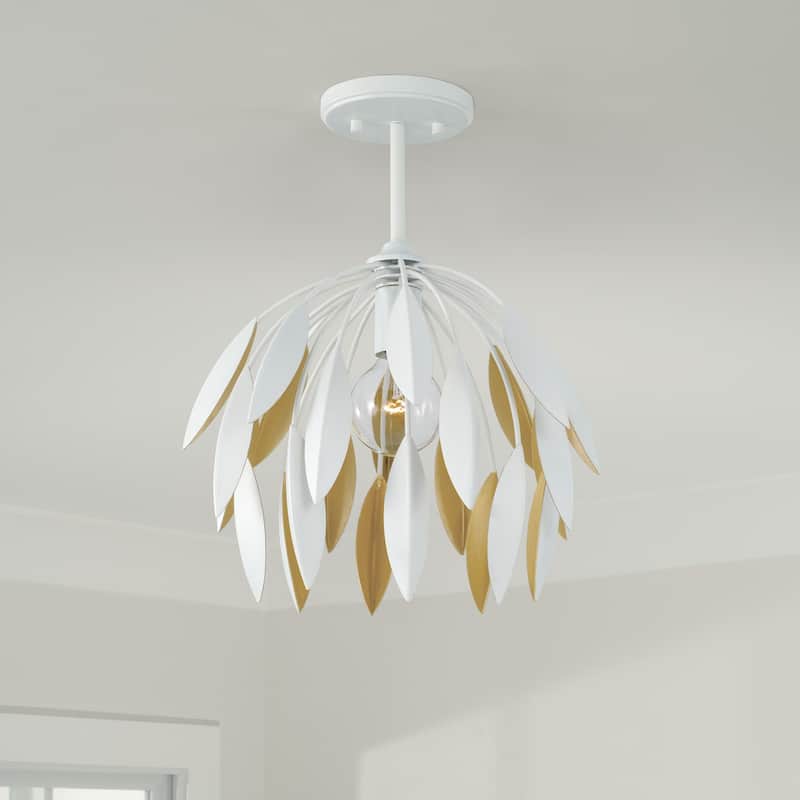 Margeaux 1-Light Pendant - 14"W x 12.25"H