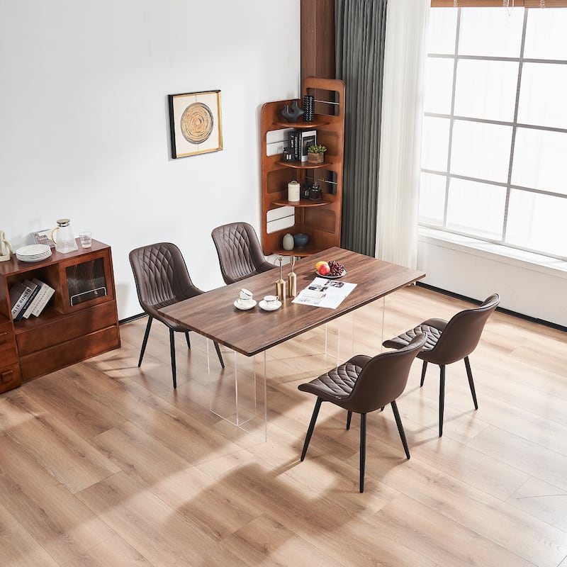 Modern Dining Chairs Set of 2 Upholstered Dining Room Chairs