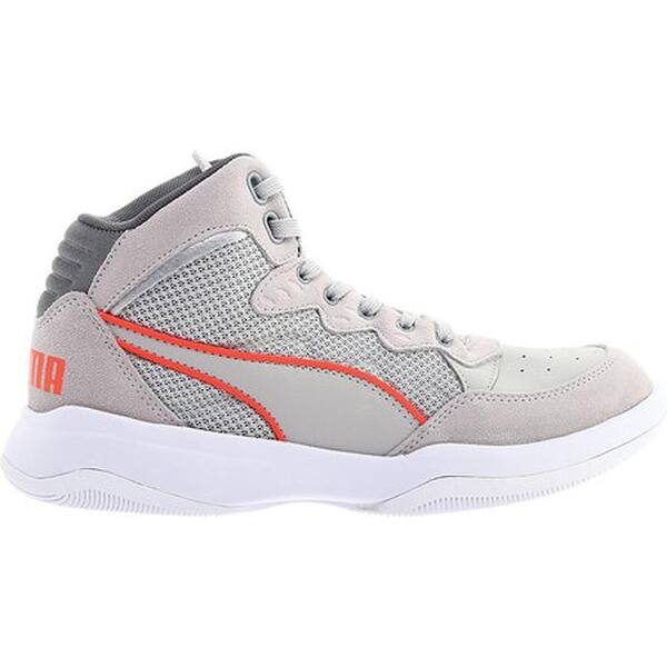 Shop Puma Men S Puma Rb Playoff Sd High Top Puma White High Rise
