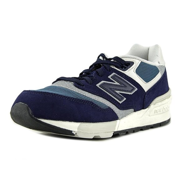 New Balance ML597 Men Round Toe Suede Sneakers