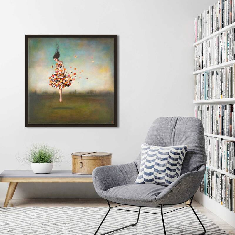 "Boundlessness in Bloom " Print on Floating Canvas