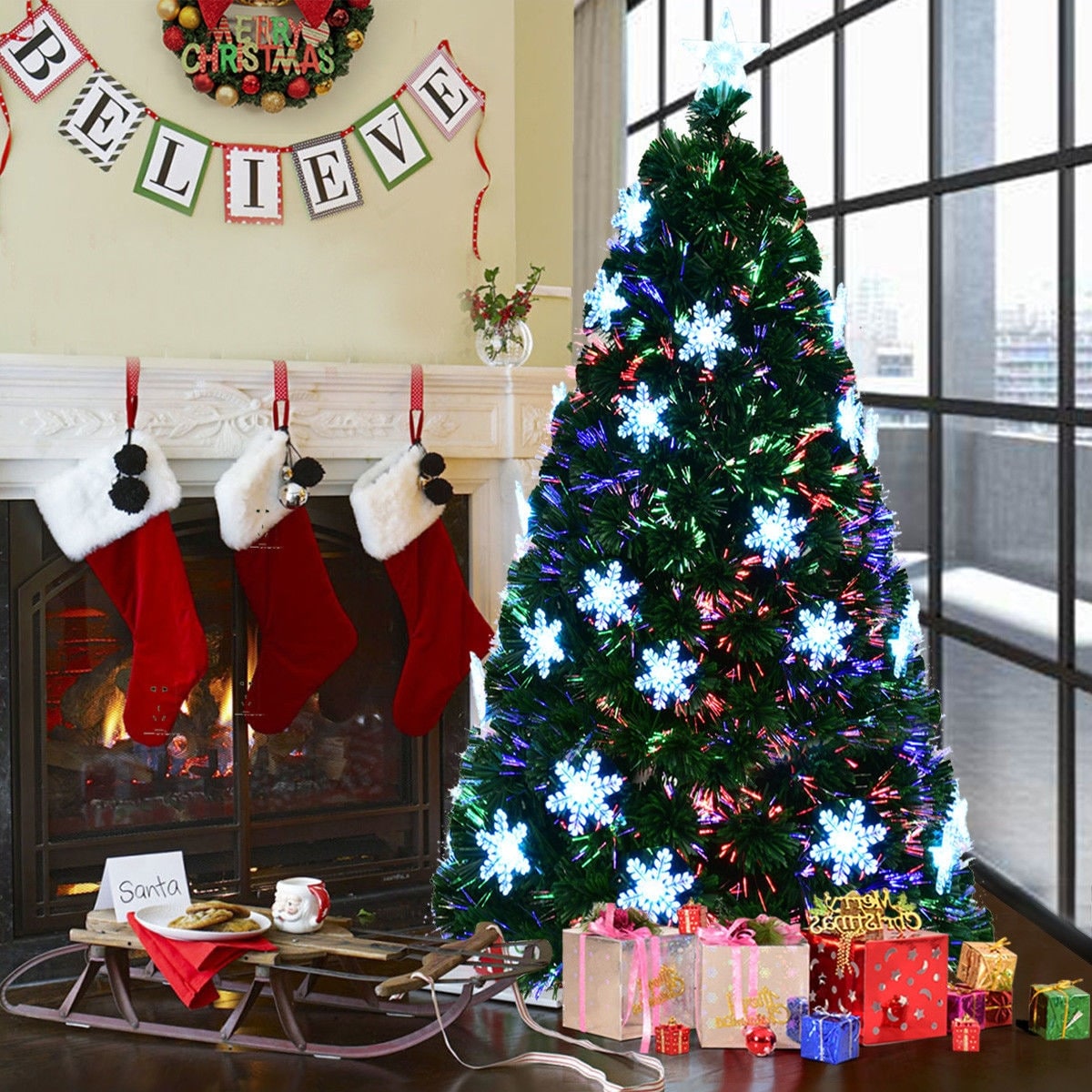 pre made christmas tree