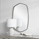 preview thumbnail 8 of 9, Uttermost Duronia 37" x 23" Framed Bathroom Mirror