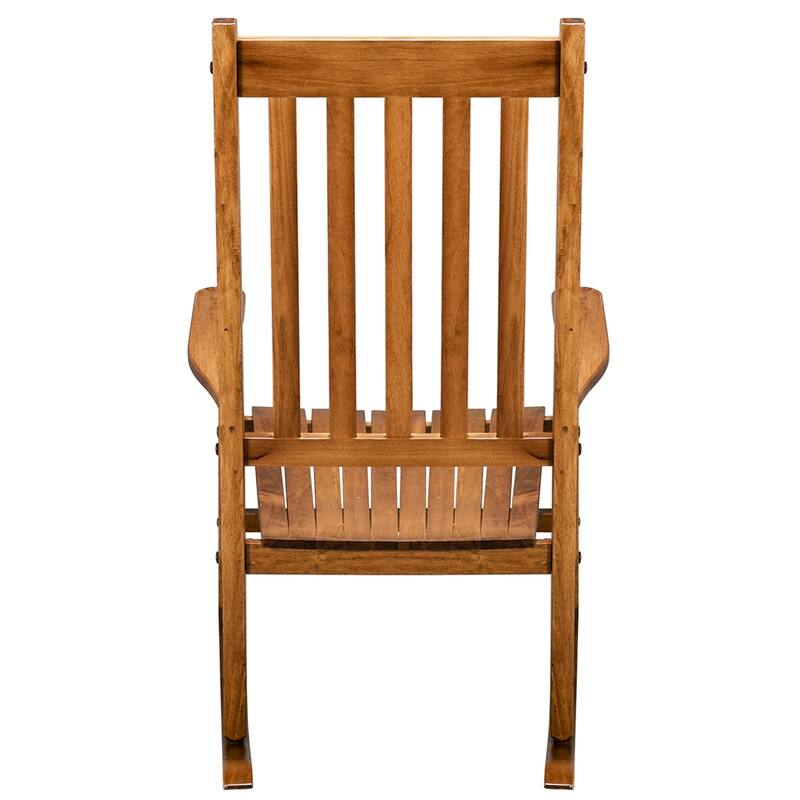 Outdoor Simple Style Wooden Rocking Chair