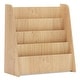 preview thumbnail 11 of 18, Kids 4-Tier Bookshelf with Large Compartments for Storage