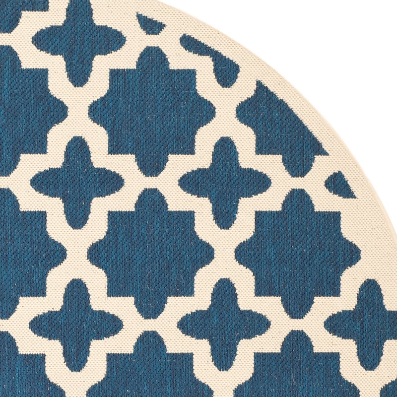 SAFAVIEH Courtyard Dorthey Indoor/ Outdoor Waterproof Patio Backyard Rug