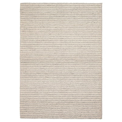 ECARPETGALLERY Braid weave Sienna Grey Wool Rug - 5'3 x 7'7