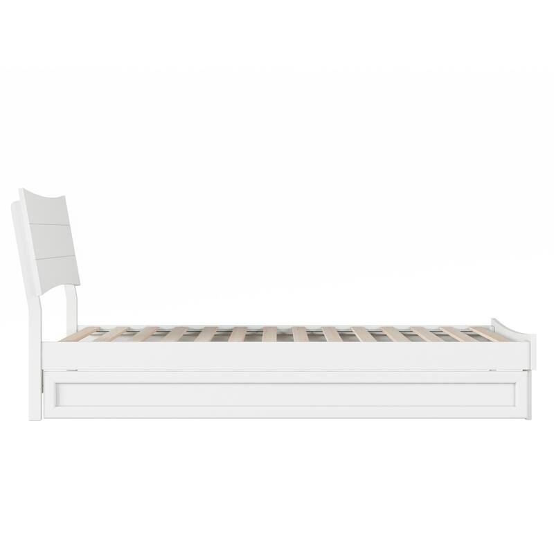 Phoenix Wood Platform Bed with Trundle