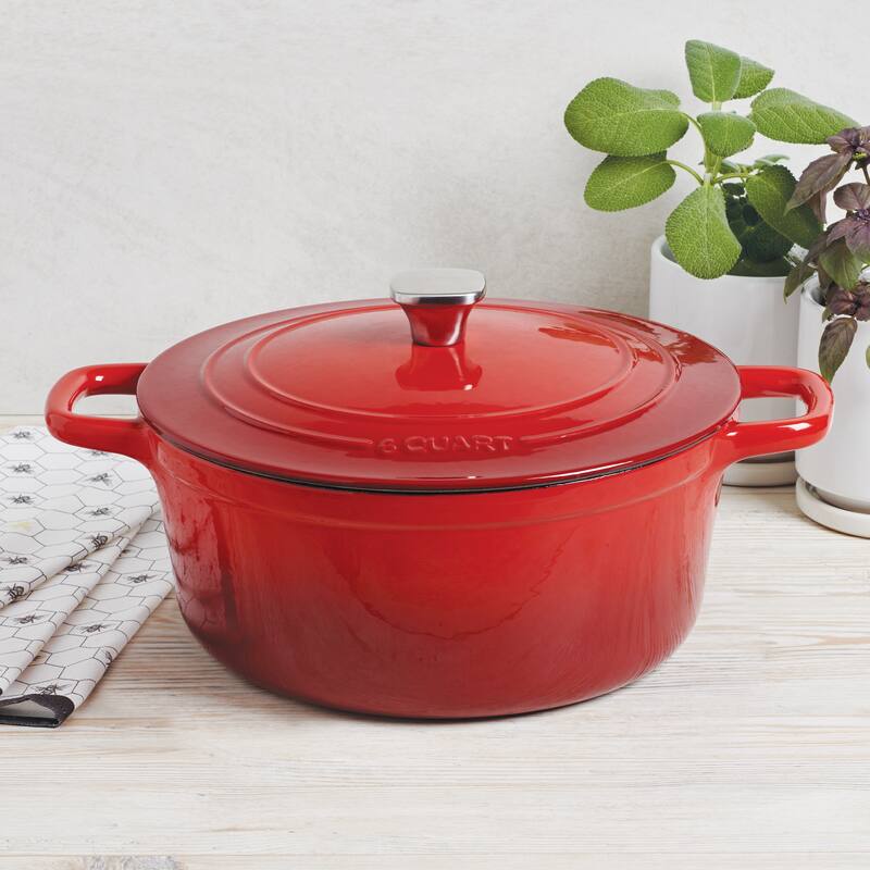 MasterPRO 6-Quart Dutch Oven with Lid