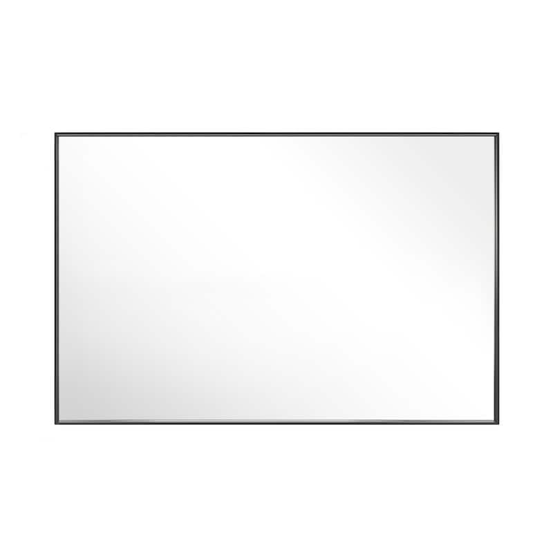 Metal Framed Rectangle Bathroom Vanity Mirror Wall Mirror