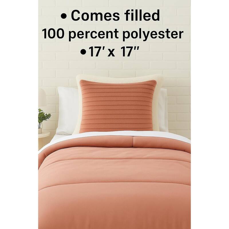 Parklane Luxury Blush Decorative Throw Pillow