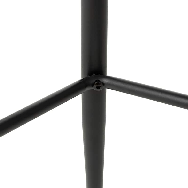 Glitzhome 26 or 31 Inches Modern Upholstered Swivel Counter Height Bar Stools