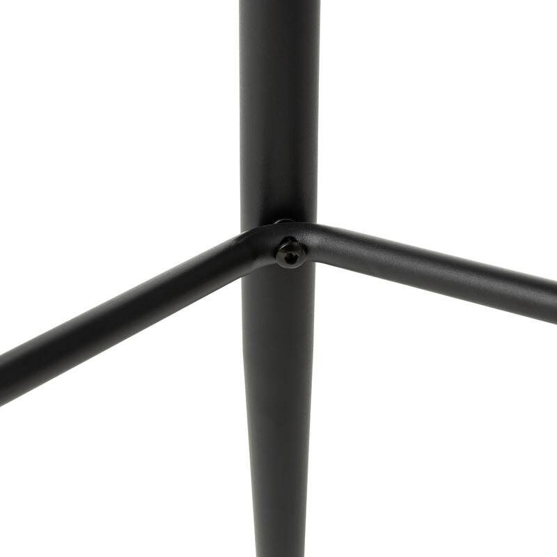 Glitzhome Set of 2 or 4 Modern Fabric/ PU Swivel Counter or Bar Stool with Metal Legs