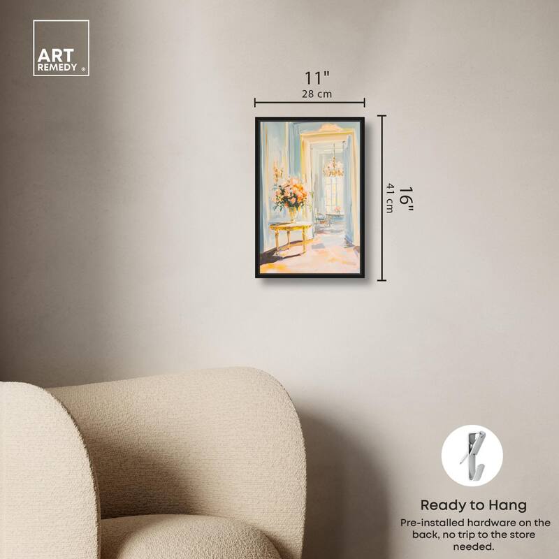 Glowing Room II Canvas by Art Remedy