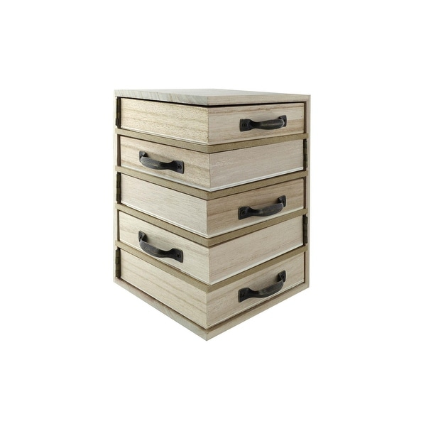 SPC Wood Jewelry Box 5 Hinge Piviot 4.5x4.5 - Medium. Opens flyout.