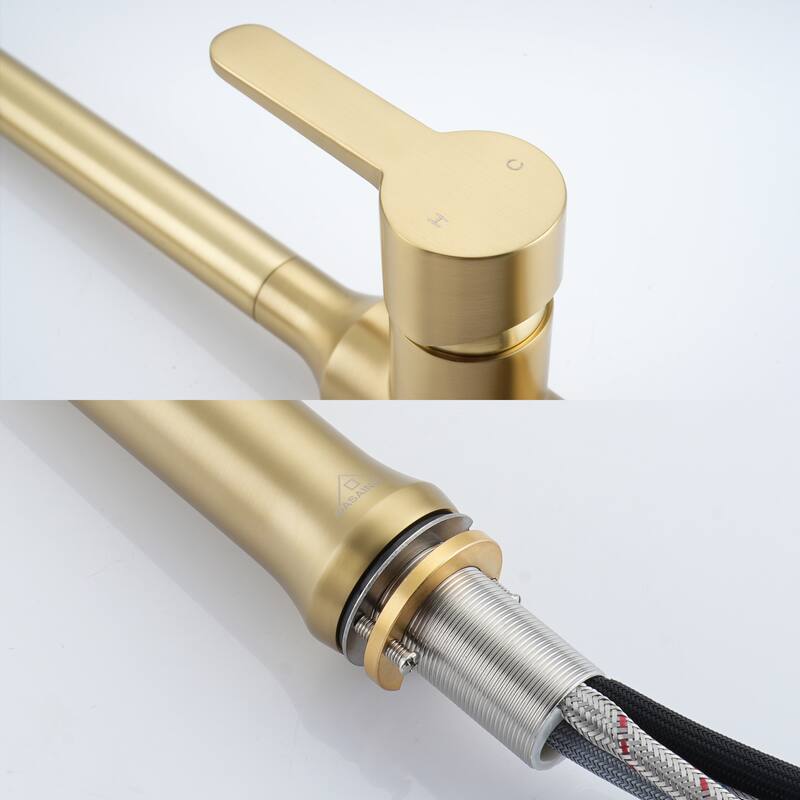 Kitchen Faucet Single-Handle Pull-Out Sprayer Kitchen Sink Faucet