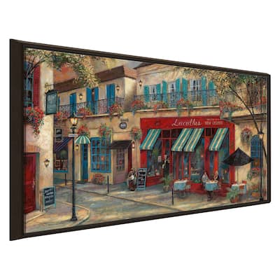 "My Kinda Town" by Ruane Manning Print on Floating Canvas