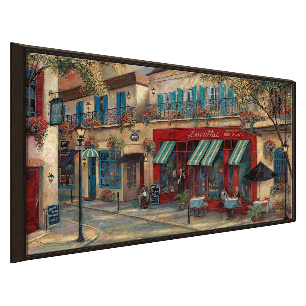 "My Kinda Town" by Ruane Manning Print on Floating Canvas