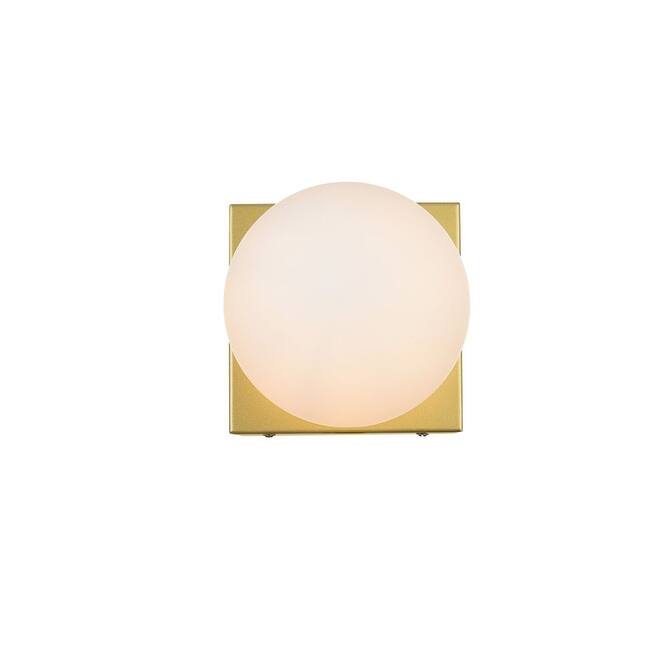 Elegant Lighting LD7303W6 Jaylin 6" Tall Bathroom Sconce