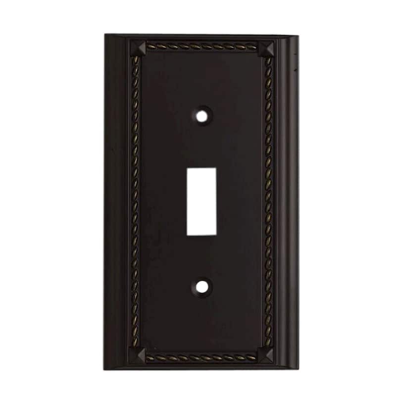 Elk Home Clickplates Aged Bronze Metal 2 Inch Wide Clickplate