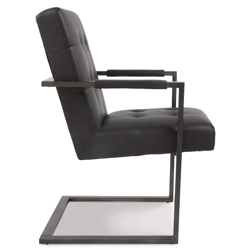 Signature Design by Ashley Starmore Brown/Black Home Office Desk with Chair
