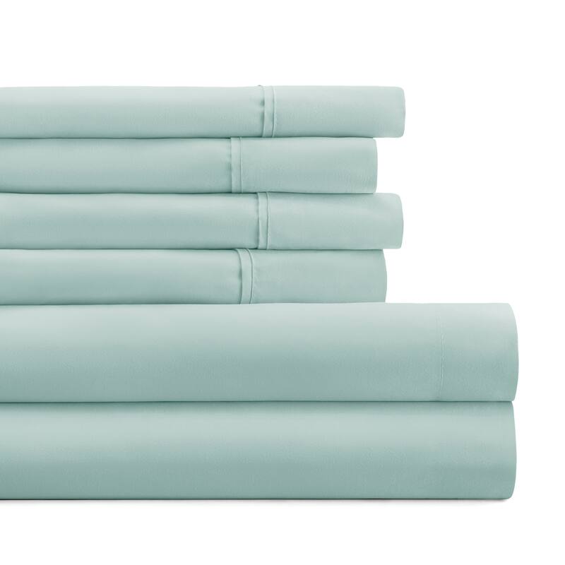 Becky Cameron Double Brushed Deep Pocket 6 Piece Sheet Set