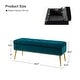 preview thumbnail 138 of 137, HULALA HOME Neptunus Modern 45.5" W Velvet Bedroom Storage Bench for End of Bed with Nailhead Trim