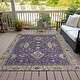preview thumbnail 87 of 118, Machine Washable Indoor/ Outdoor Traditional Chantille Rug
