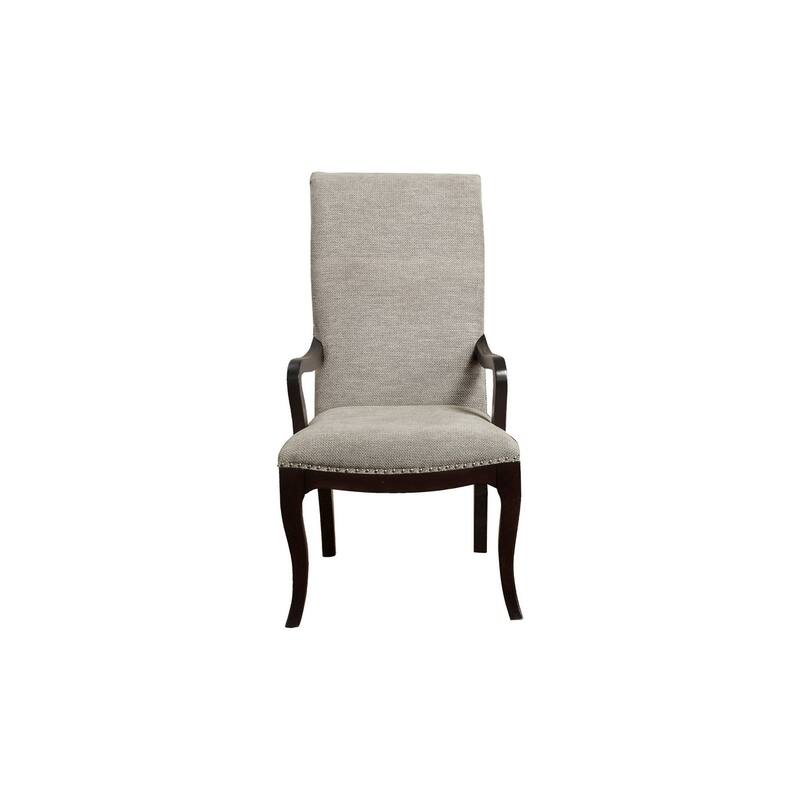 Dore Espresso Fabric Dining Room Set