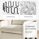 preview thumbnail 8 of 15, Abeline 32.75"W Coastal Upholstered Armchair with Solid Wood Legs and Cushions by HULALA HOME