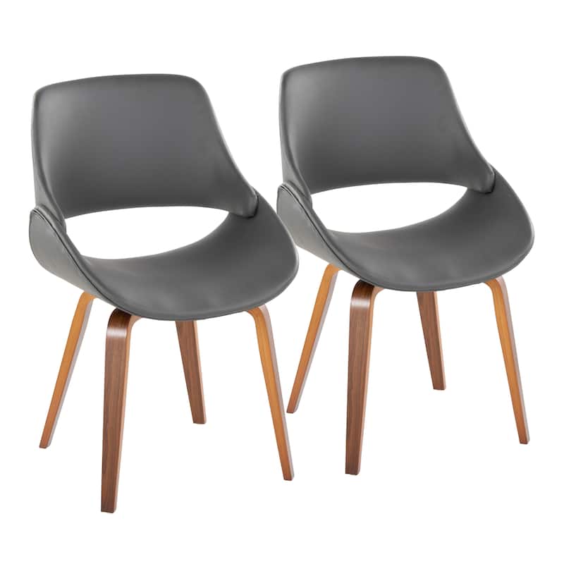Carson Carrington Svellingen Dining Chair with Bent Wood Legs (Set of 2)