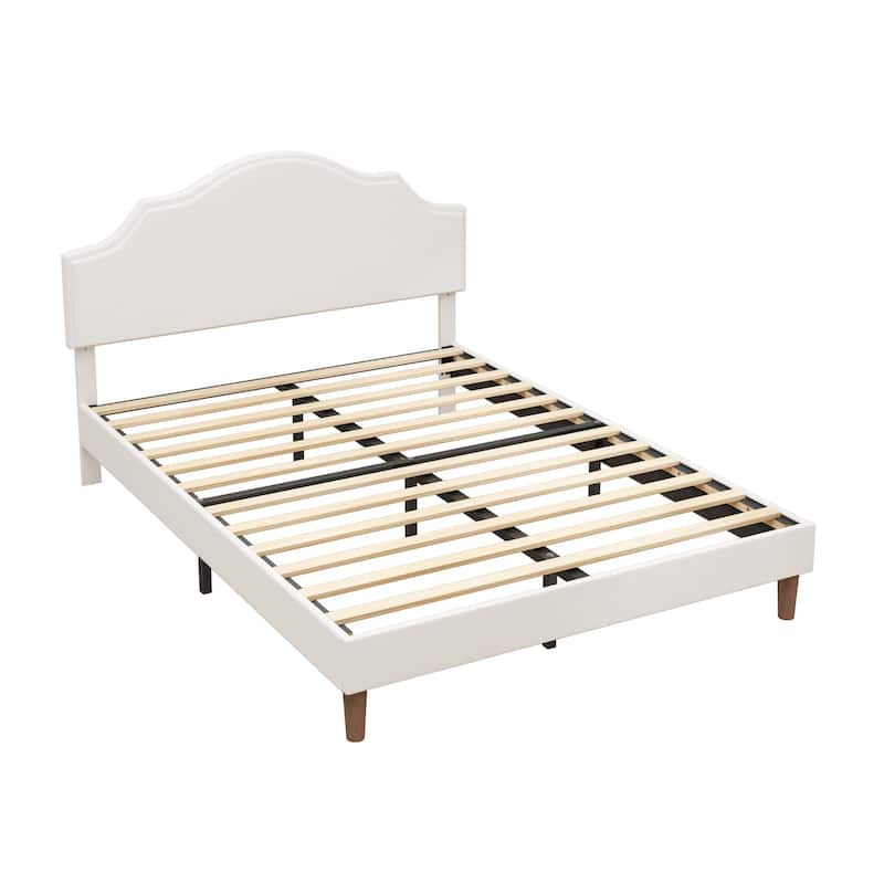 Sleek and Modern Design Bed Frame Upholstered Platform Bed
