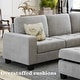 preview thumbnail 6 of 17, Sectional Corner Sofa L-shape Couch Space Saving with Storage Ottoman & Cup Holders Design for Large Space Dorm Apartment