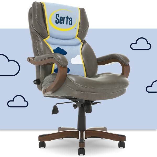 Serta® Conway Big Tall Executive Office Chair, Ergonomic High