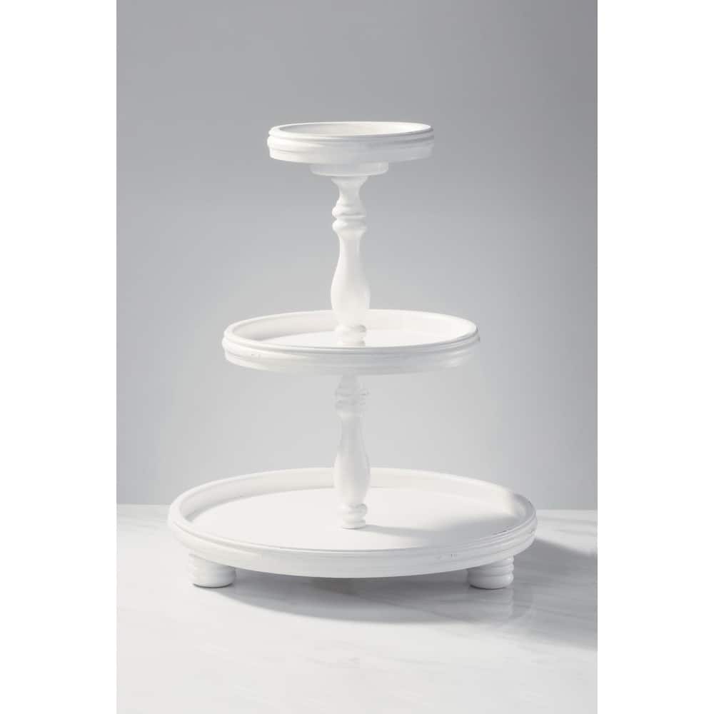 Three Tier Wooden Display Stand