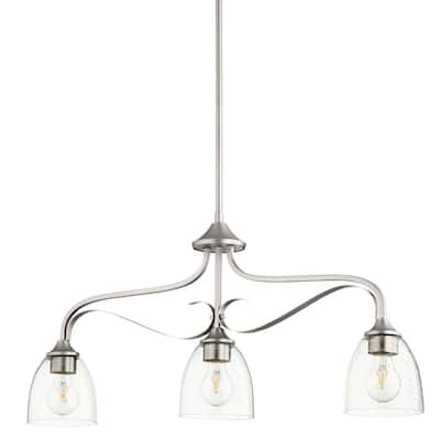 Quorum International 6627-3-2 Jardin 3 Light 6" Wide Linear Pendant