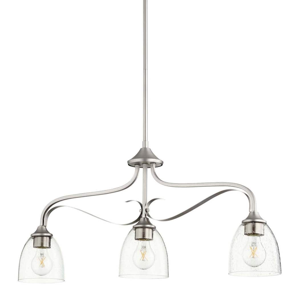 Quorum International 6627-3-2 Jardin 3 Light 6" Wide Linear Pendant