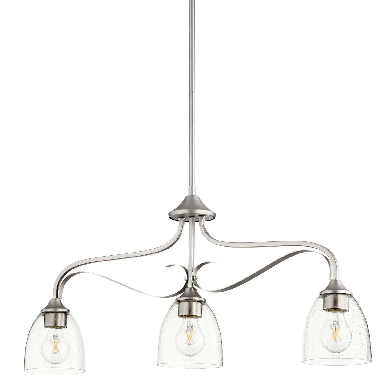 Quorum International 6627-3-2 Jardin 3 Light 6" Wide Linear Pendant