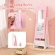 preview thumbnail 7 of 18, Costway Kids Vanity Set Princess Makeup Dressing Table & Chair Set - See Details