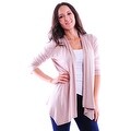 preview thumbnail 16 of 14, Simply Ravishing Women's Basic 3/4 Sleeve Open Cardigan (Size: Small-5X)