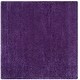 preview thumbnail 89 of 110, SAFAVIEH Milan Shag Maibritt 2-inch Thick Area Rug 4' x 4' Square - Purple