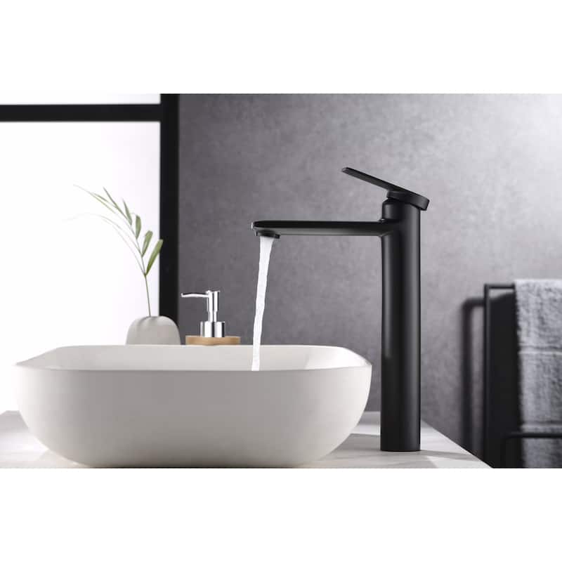 Ultra Faucets Wedge Collection Single Handle Vessel Lavatory Faucet