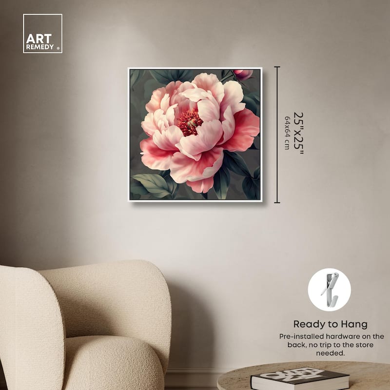 Opal Bloom II Canvas by Art Remedy