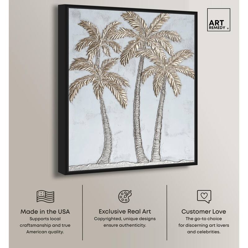 Palm Pantheon Canvas by Art Remedy
