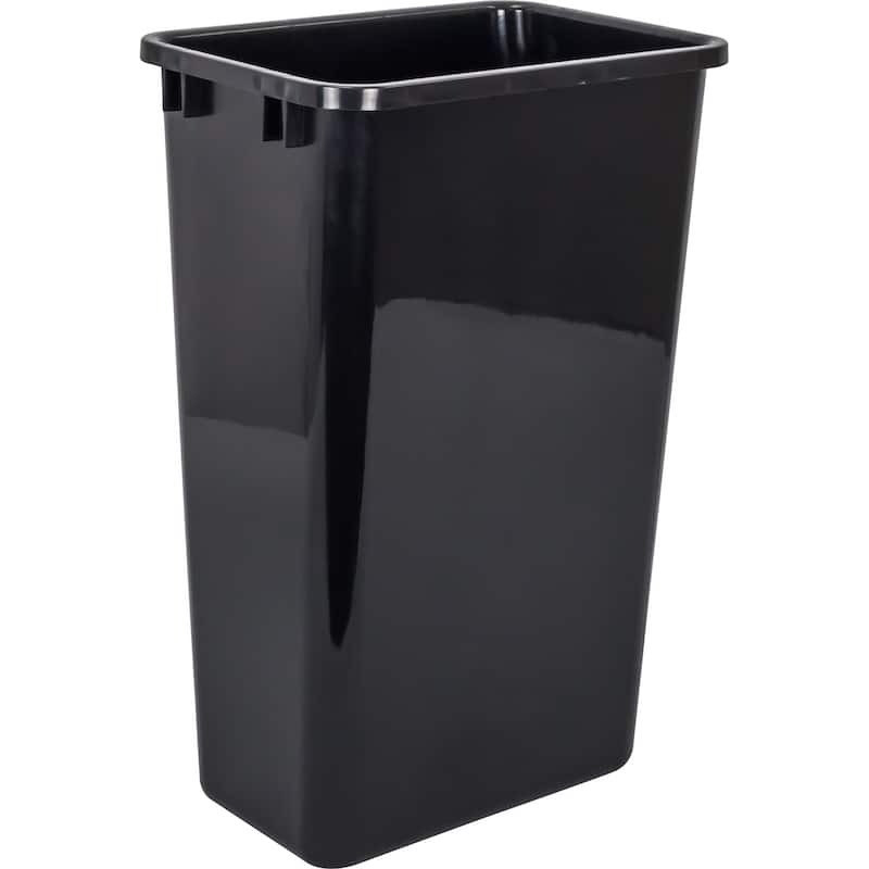 Hardware Resources 15" Top Mount Single Bin Pull Out Trash Can with