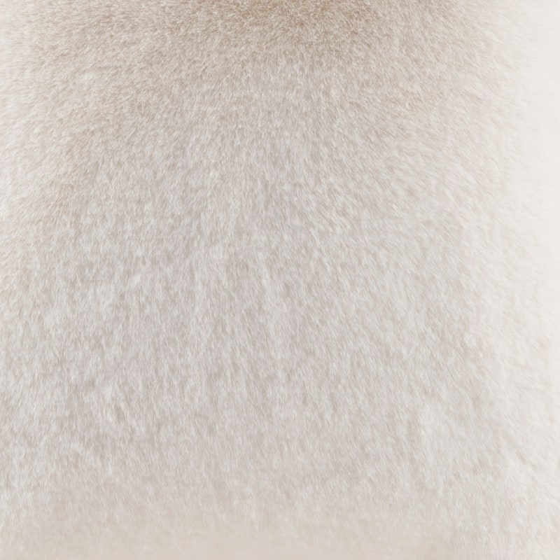 Croscill Sable Solid Faux Fur Square Decor Pillow