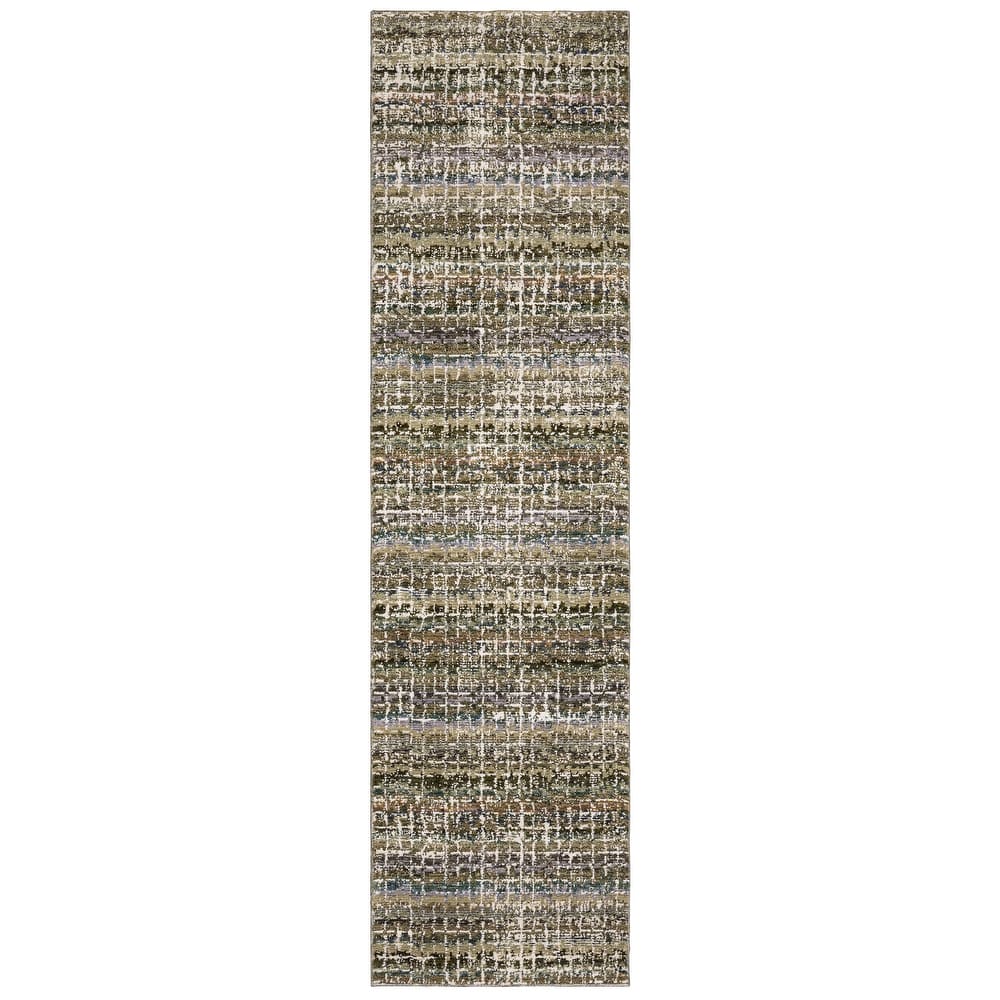 Style Haven Athena Gridwork Plaid Area Rug