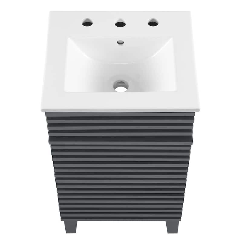 Render 18" Bathroom Vanity Cabinet
